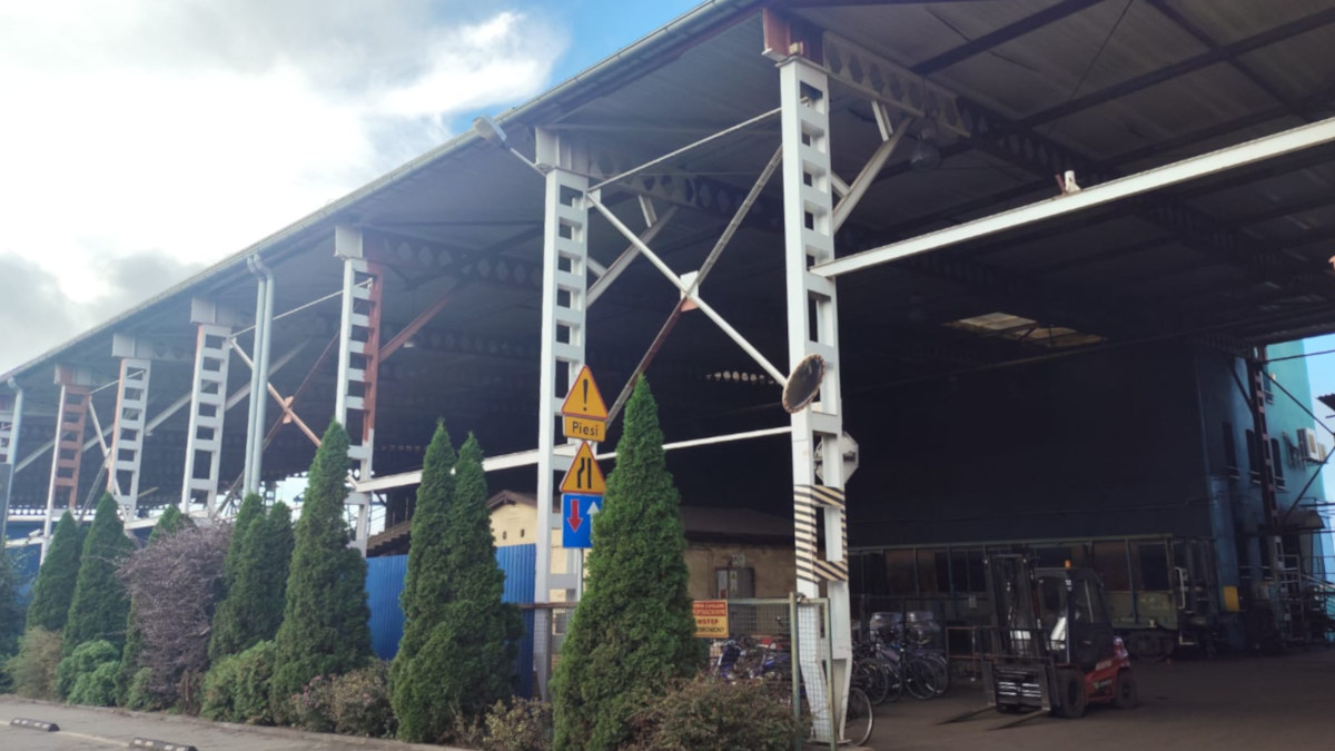 Zadaszenia stalowe kubaturowe